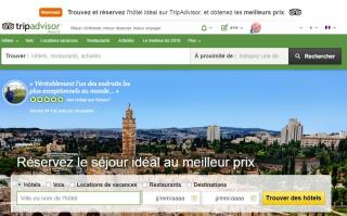 TripAdvisor met en avant la possibilité de réserver un séjour