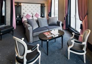 Suite de l'Hôtel Opéra Diamond.