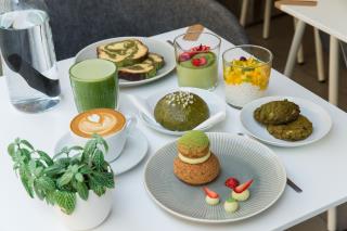 L'offre petit-déjeuner ou goûter chez Umami Matcha Café, Paris IIIe