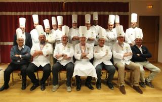 Les membres de l'Académie Culinaire de France au Puy du Fou.