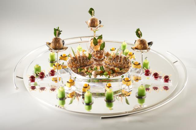 le plat viande du Bocuse d'or Europe 2012.