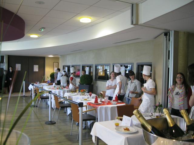 Le concours de pâtisserie au lycée hôtelier de Blois