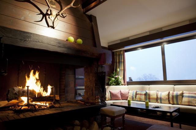 le salon de l'Auberge de Bois Prin