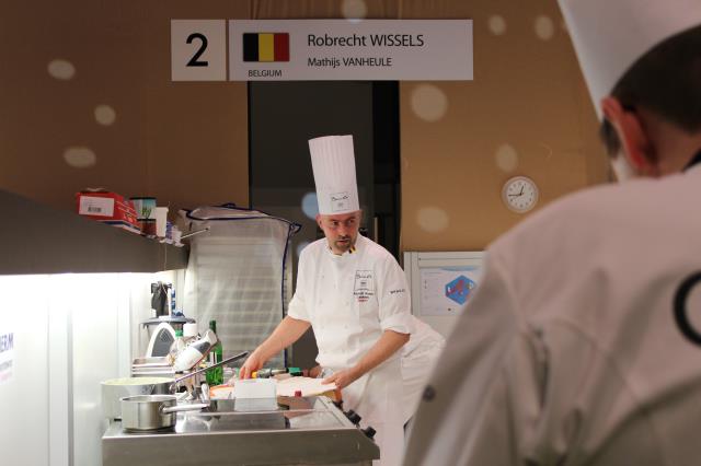 Le candidat belge, Robrecht Wissels.