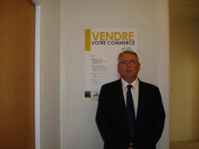 Philippe Raguenes, directeur des agences Century21 Ouest Commerces à Brest et Quimper