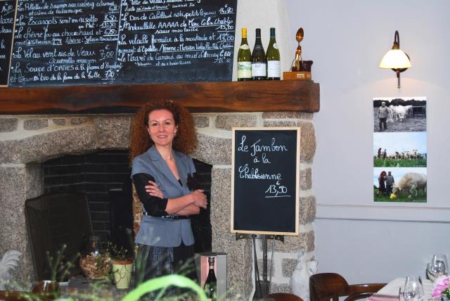 Le rêve de Cécile Riotte-Jeanne depuis ses premiers pas en restauration : ouvrir son restaurant. C'est chose faite depuis janvier 2012 avec le Vaudesir.