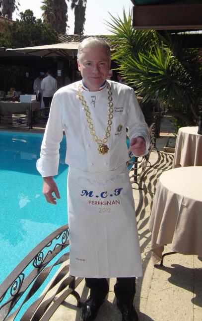 Christian Têtedoie, président des Maîtres Cuisiniers de France