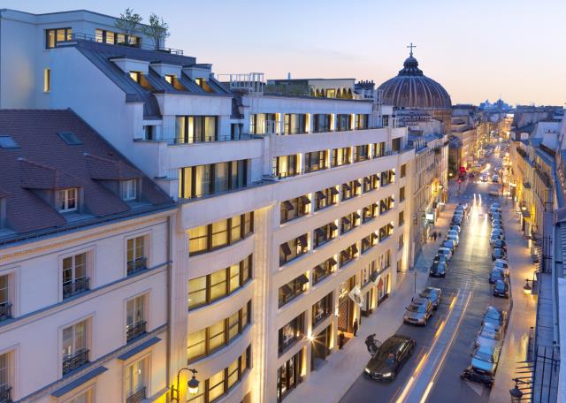 Façade du Mandarin Oriental Paris