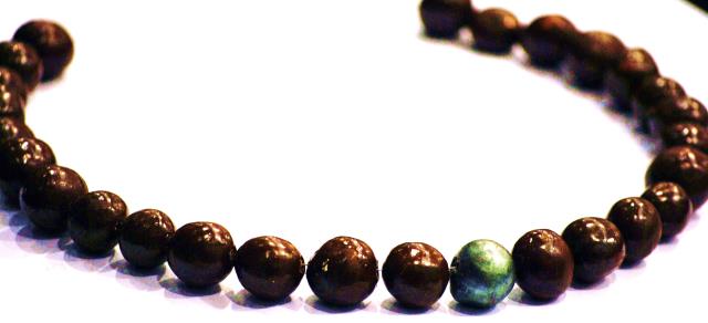 Le collier de Patrick Roger.