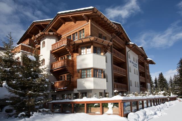 La facade du Strato Courchevel