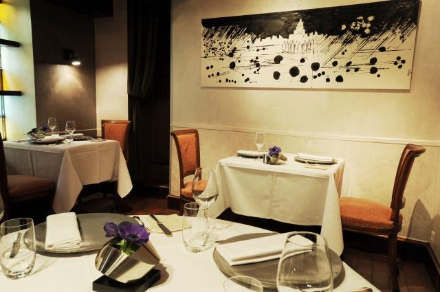 La salle 'haute' du restaurant