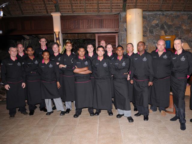 Les participants au 7e festival culinaire Bernard Loiseau.
