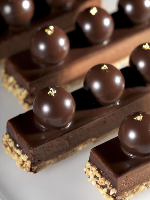 Choconoisette façon « Duplo » : dessert à la carte du restaurant L'Obé.
