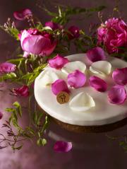 Tarte rose-jasmin.