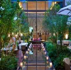 La terasse du Mandarin Oriental.