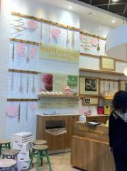 déco très efficace au buttercup cakes, westfields stratford