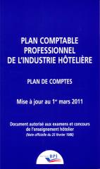 'Plan comptable professionnel de l'industrie hôtelière'