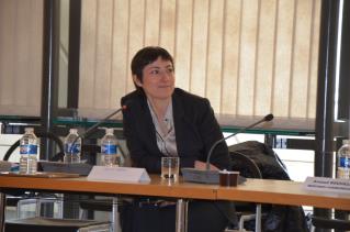 Sophie Mise, jeudi 19 avril à Bercy, lors de la tenue du 2ème comité de pilotage de la Fête de la...