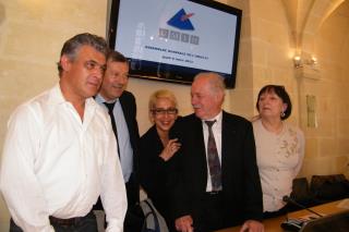 Jean-Marie Gervais, Roland Héguy, Véronique Gaulon, Alain Lévesque, Chantal Maudhuit