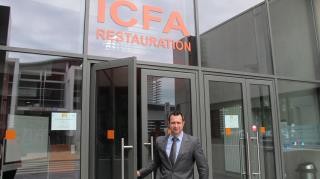 Raphaël Arbina, directeur du CFA de la CCi de Bordeaux chapeaute Icfa Restauration