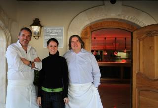 Jean-Michel LLorca, Virginie et Alain LLorca.