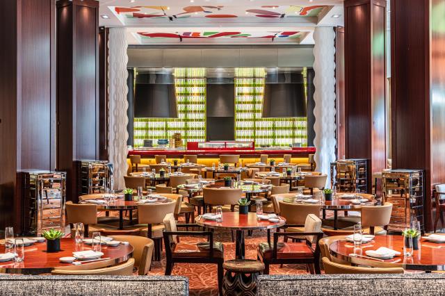 Le restaurant Matsuhisa du Royal Monceau.