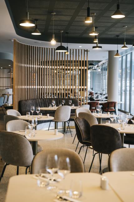 Le restaurant L'Eden, dirigé par le chef Cédric Szajnerman.