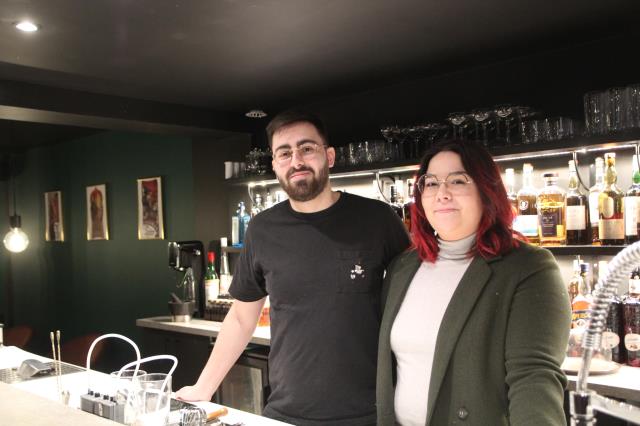 Camille Mannu et Joséphine Lelong veulent recréer à Rouen l'ambiance chaleureuse et feutrée des bars à cocktails haut de gamme, que le jeune homme a connue à Toronto