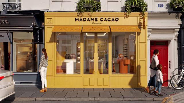 La boutique Madame Cacao à Paris, 10, rue du Cherche-Midi ouvre le 3 avril. 
