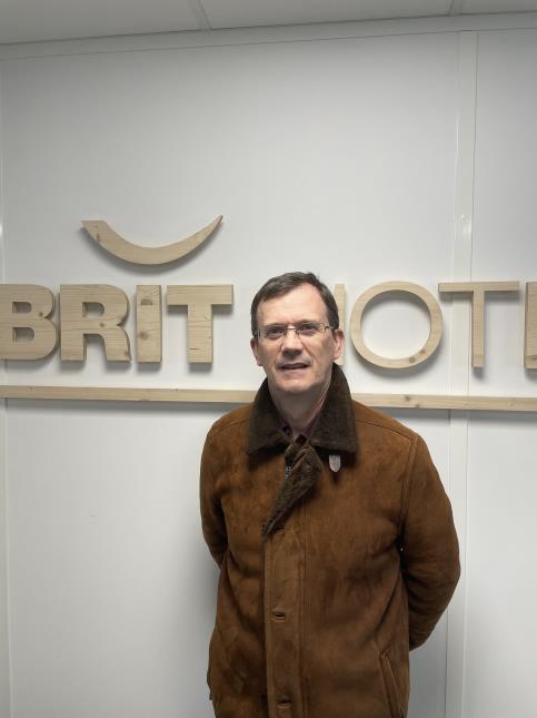 Christophe Madoré, fils de Jean Madoré, à la tête du directoire de la société bretonne CMH, créatrice de Brit Hotel.