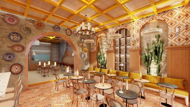Tigermilk propose une cuisine d'inspiration mexicaine dans un « esprit hacienda revisité ».