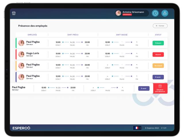 La solution de planning digital 100 % Cloud, qui répond à la problématique d'optimisation, de gestion du personnel et d'attractivité.