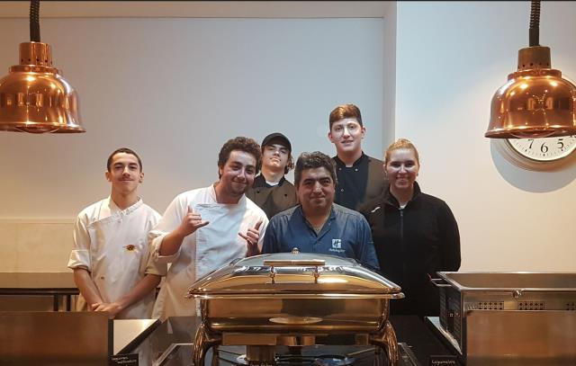 Fabio et Noa, stagiaires a Holiday Inn Porto Gaia