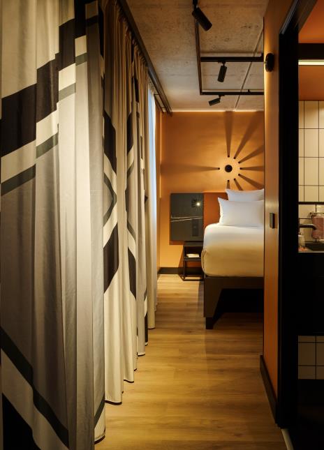 Une chambre du Tribe Saint-Ouen.