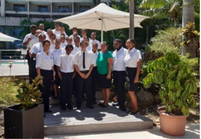 Les 1STHR d'Escoffier en immersion à l'hôtel Hilton
