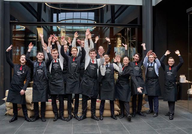 Les participants de la 4e Master Cup de Cafés Richard.