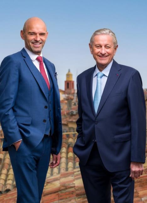 Brice Delclos (à gauche) et Pierre Ferchaud.