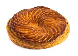 Les chefs touriers de la Maison Landemaine présente la galette des rois 100 % crème d'amande.