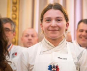 La lauréate : Lisa Sterckeman du Lycée Hôtelier du Touquet