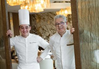 Alexandre Bondoux (à gauche) et Jean-Michel Lorain.