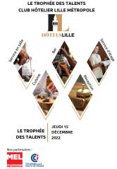 Les épreuves se dérouleront le 15 décembre prochain au Resort Barriere Lille.