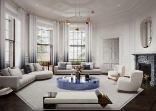Dans l'ancien ministère de la guerre, The OWO Residences by Raffles à Londres doit ouvrir au...