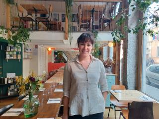 Emily Dader, chef des Mauvaises Herbes, mise sur une cuisine gourmande pour séduire sa clientèle. «...