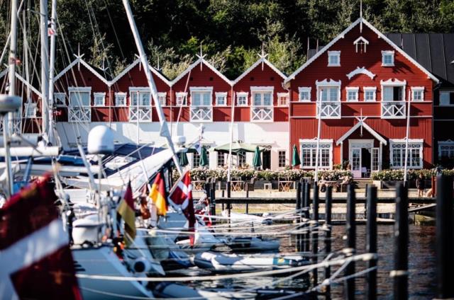 L'hôtel Dyvig Badehotel, à Nordborg (Danemark).