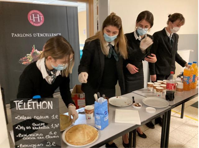 Les BTS MHR du lycée du Touquet n'ont pas compté leur temps.