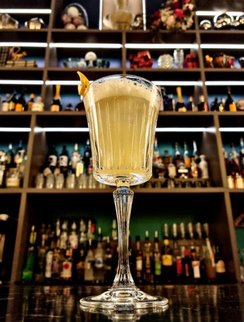Dans ce nouvel établissement Relais & Châteaux de Montpellier, un cocktail au gin façon margarita