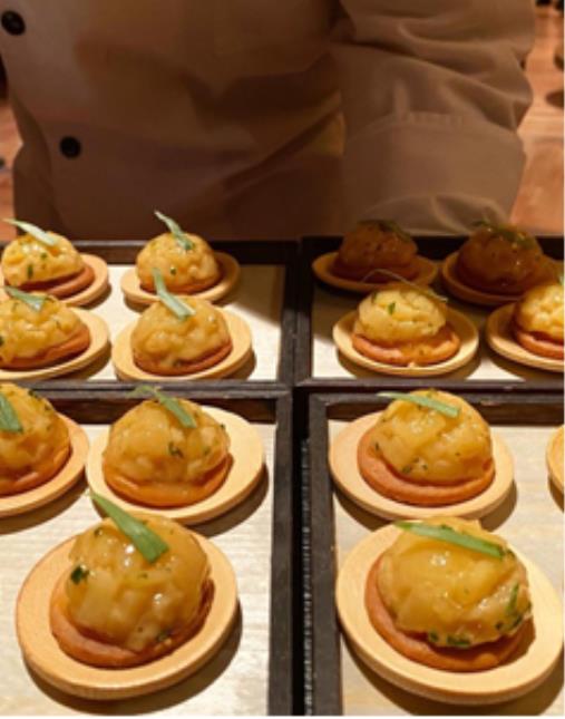 Tarte Tatin revisitée à l'estragon
