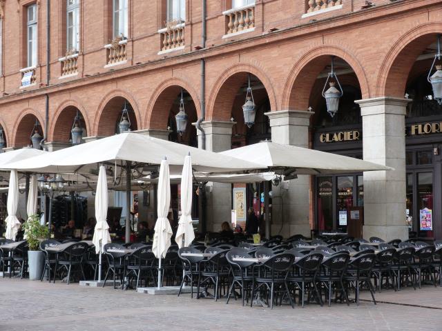 Terrasse place du Capitole, Toulouse