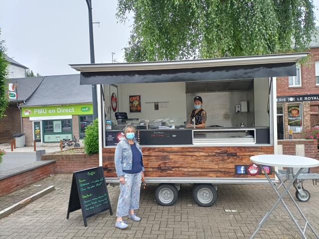 Angélique Romand a quitté sa carrière dans les ressources humaines pour lancer son food-truck dans l'arrière-pays dieppois.