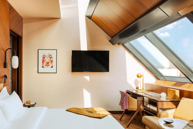 Chambre deluxe de l'hôtel Madame Rêve